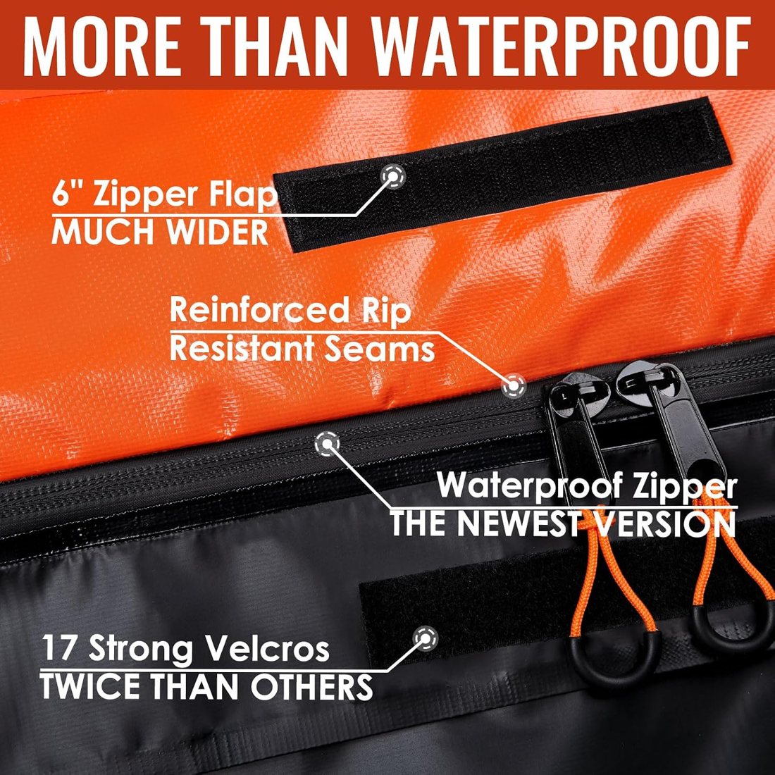 Asinking 840D Roof Bag, 16 Cu Ft — view 3