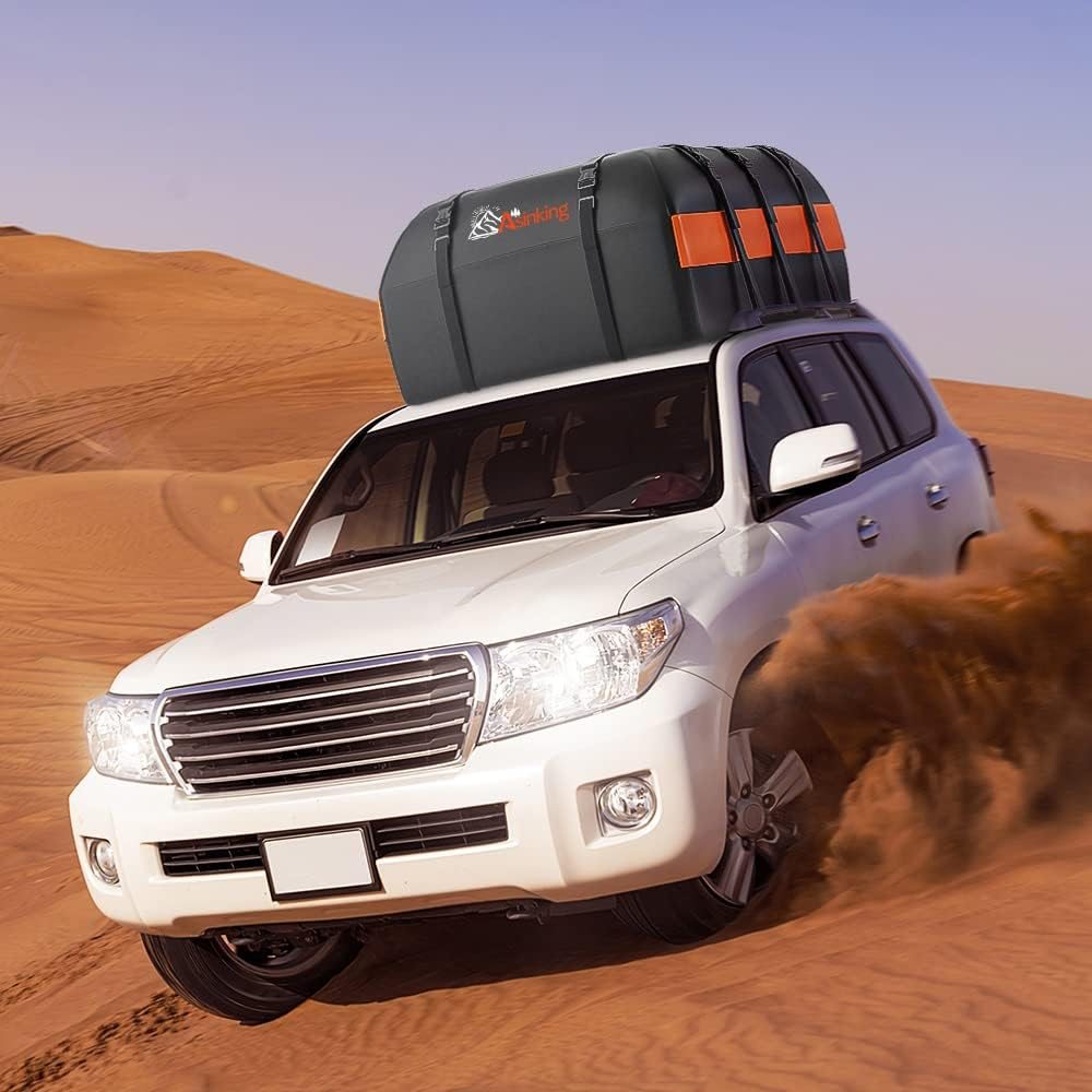 Asinking roof bag: ready for the road